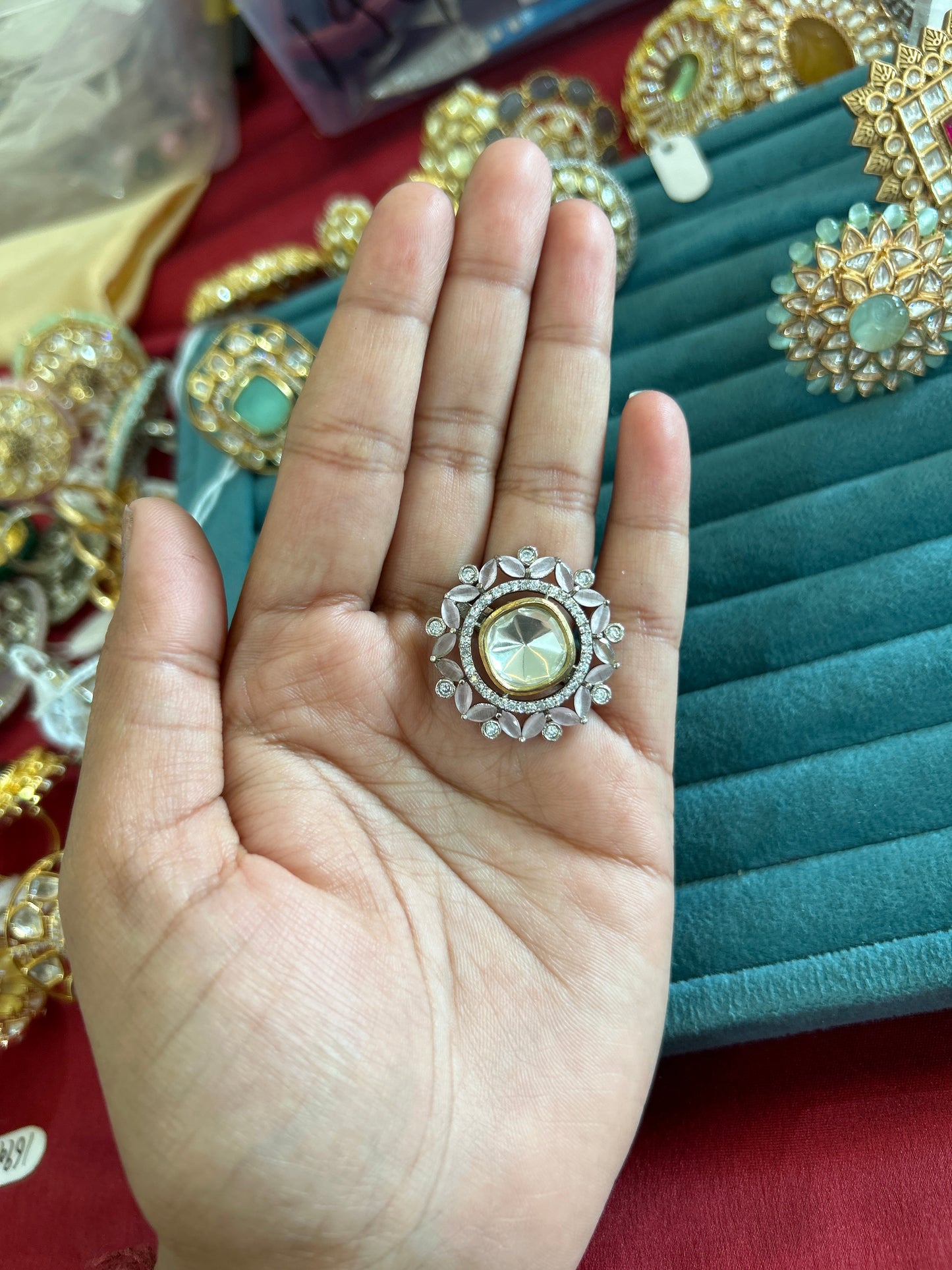 'Chandarmukhi' Finger ring