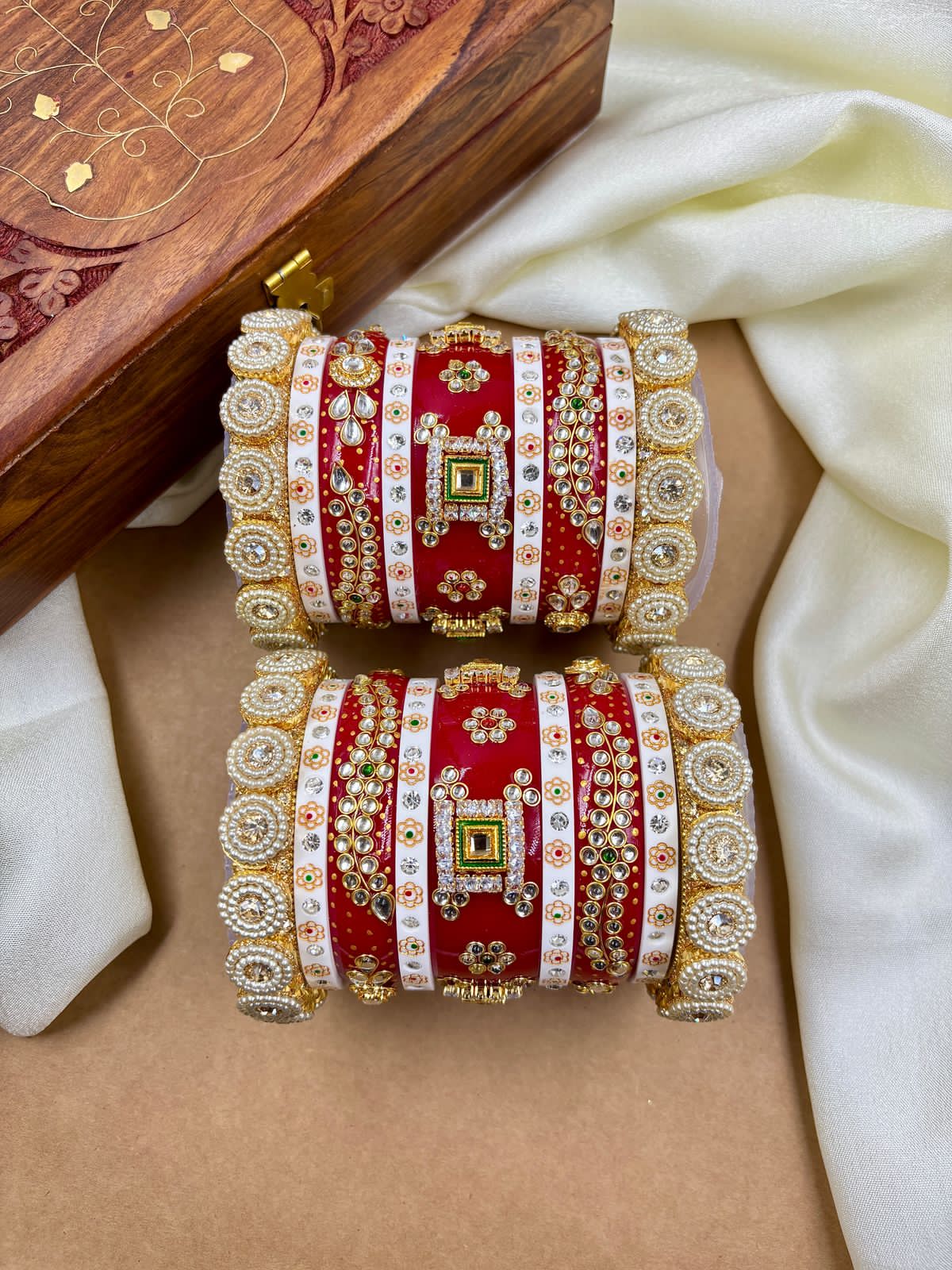 Marwadi wedding bangles set