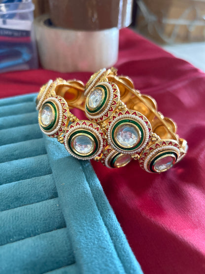 ‘Kritika’ Openable  Kundan Bangles