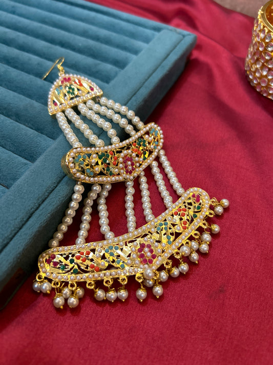 ‘Reshma’ Multicolor jaddau passa /jhoomer