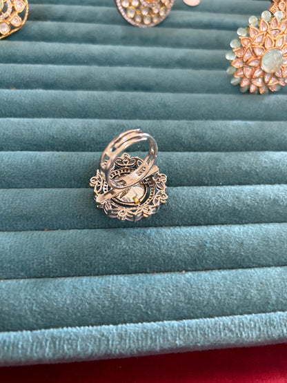 'Chandarmukhi' Finger ring