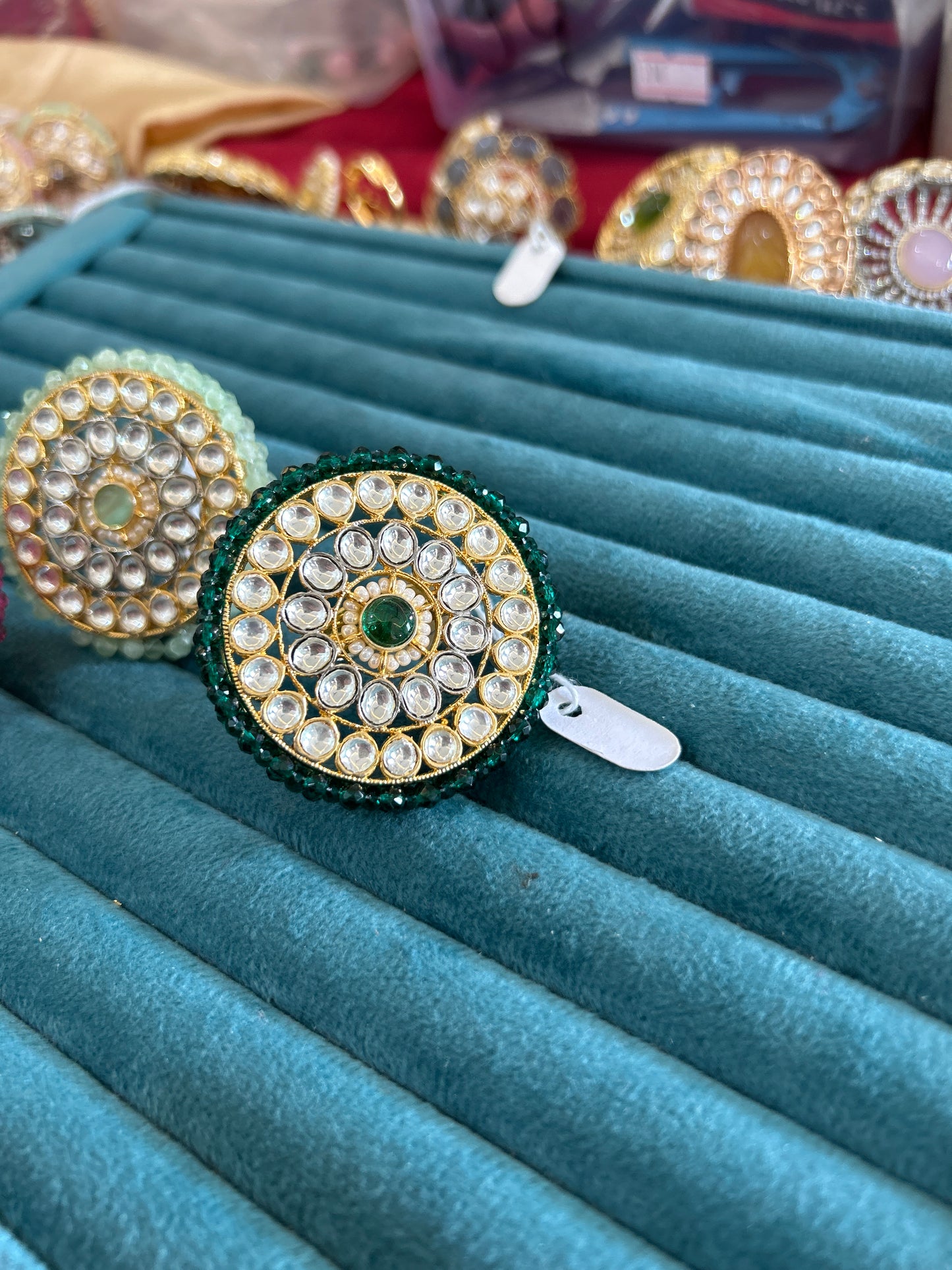 ‘Ally’ Dual tone kuhdan bridal ring