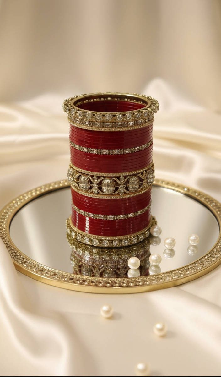 ‘Vaishnavi’ Antique exclusive bridal chura