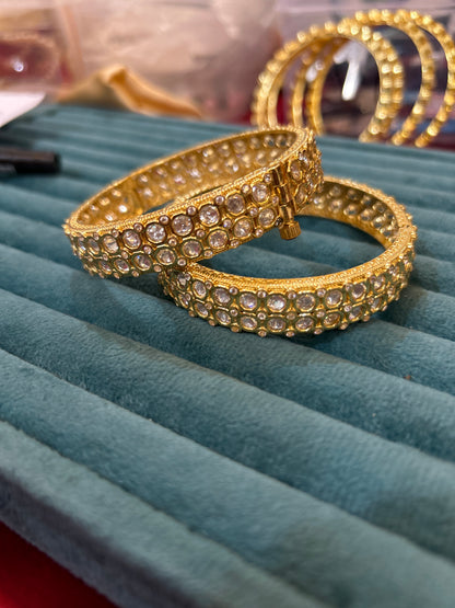 ‘Madhubala’ polki bangles