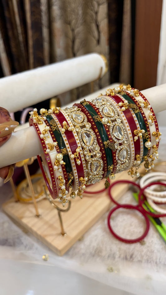 ‘Rupam’ Versatile Designer Bangles Stack