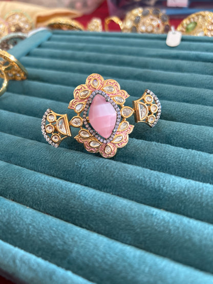 3 finger Statement ring