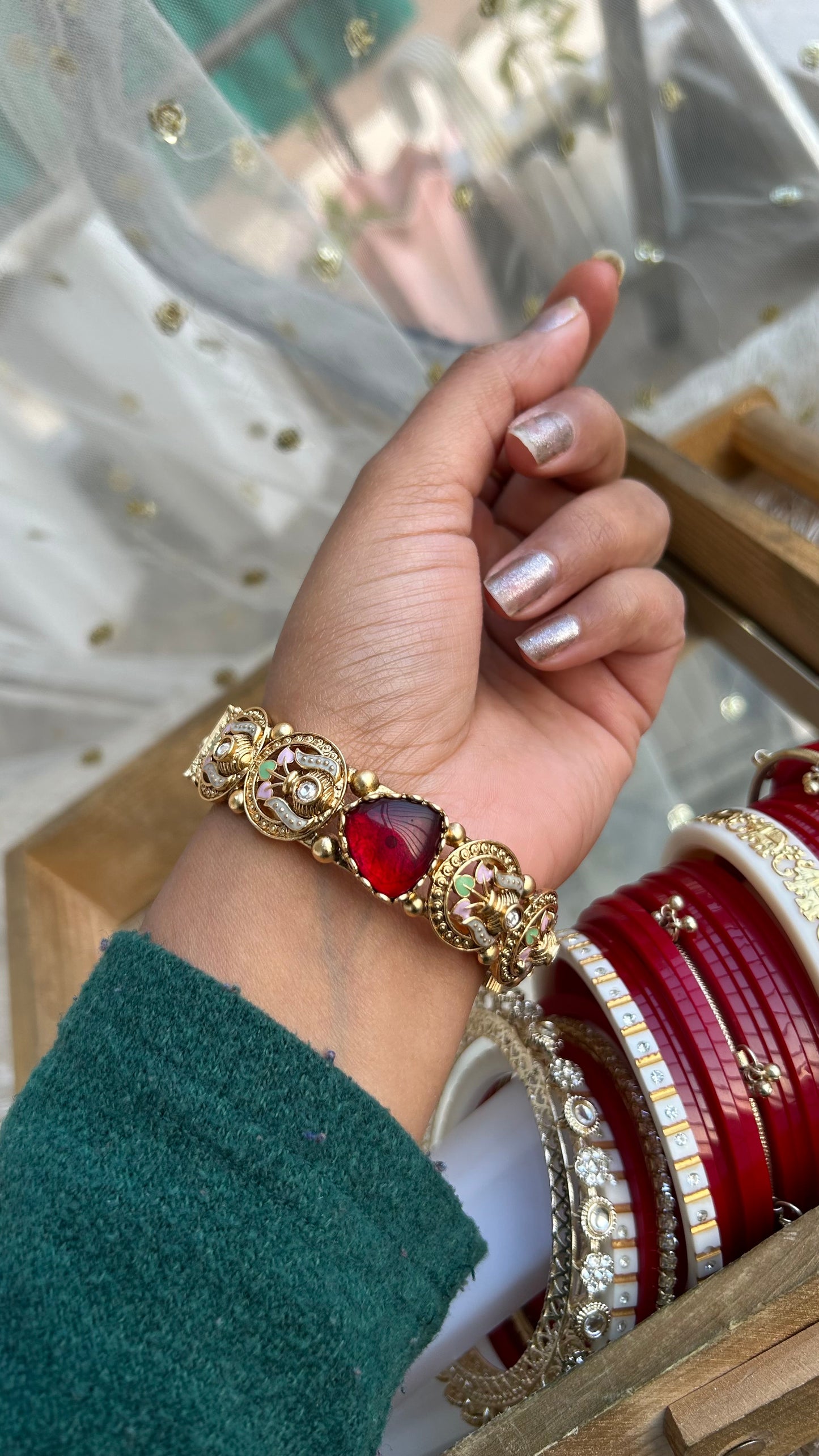 'Chand Bibi' Heritage openable Bangles