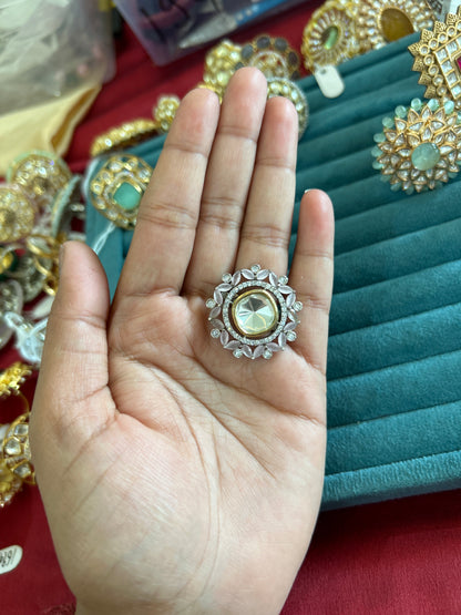 'Chandarmukhi' Finger ring