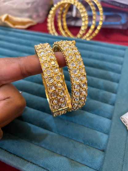 ‘Madhubala’ polki bangles