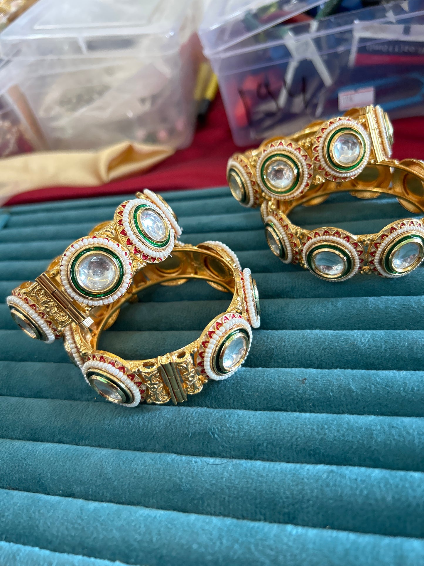 ‘Kritika’ Openable  Kundan Bangles