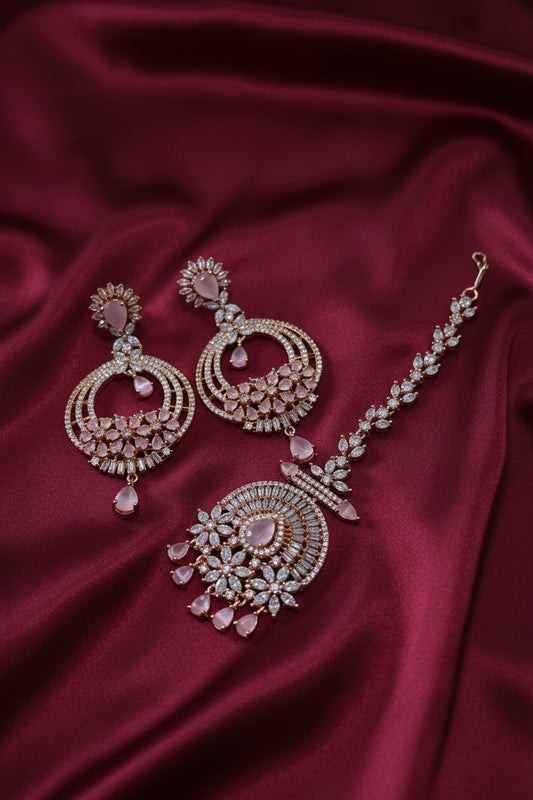 ‘Amruta’ lux Earring, and Tika set