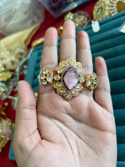 3 finger Statement ring