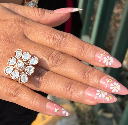 Polki finger ring