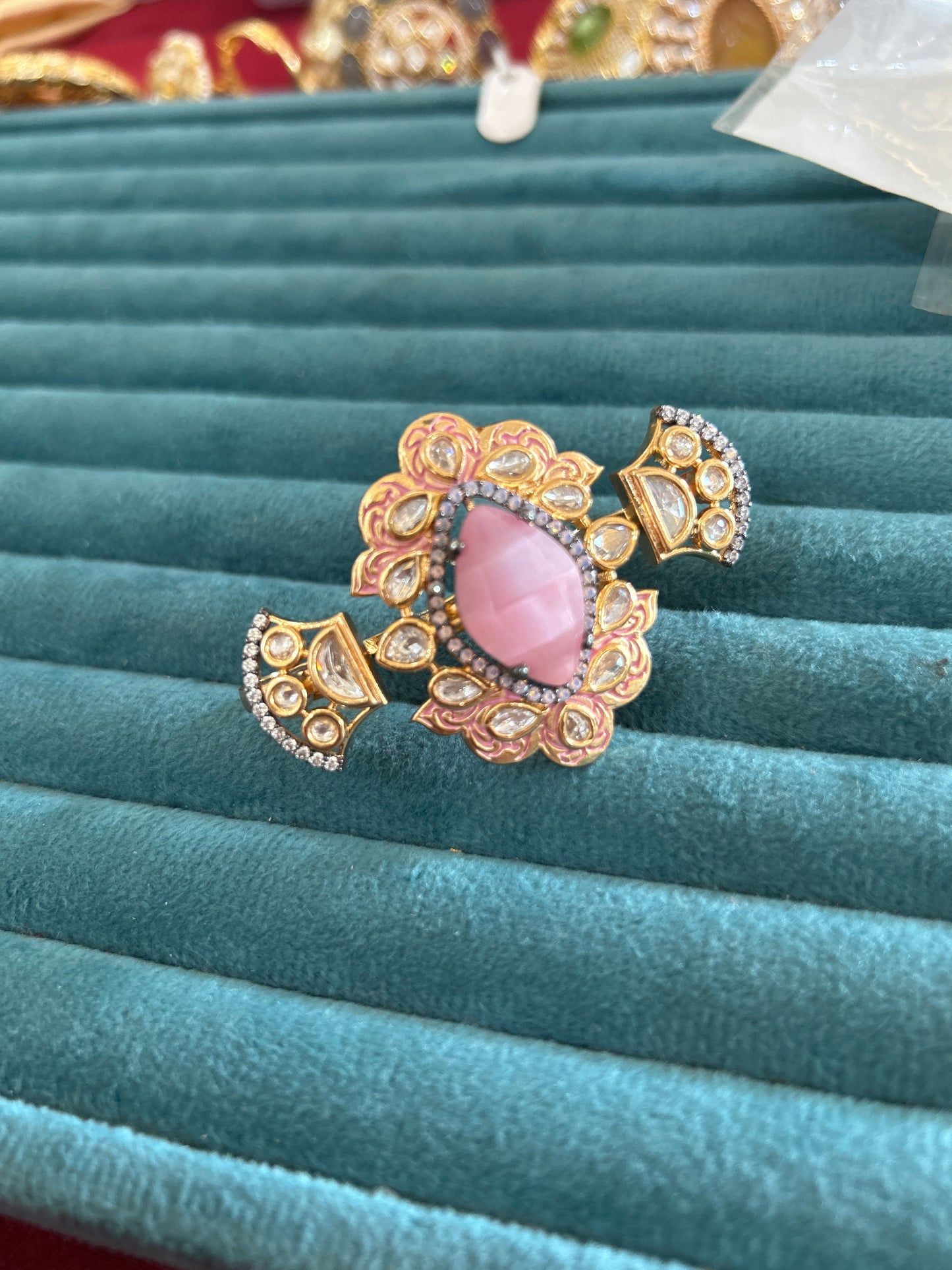 3 finger Statement ring