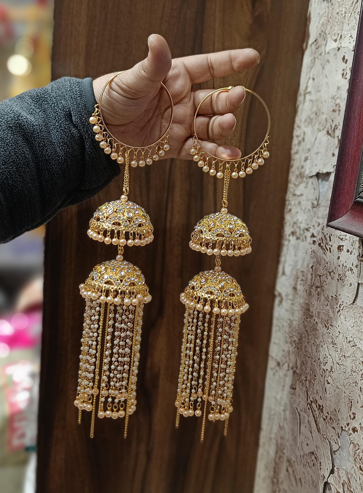 Zircon work small bangles kaleera