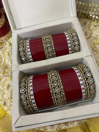 Mehndi polish AD bridal chooda