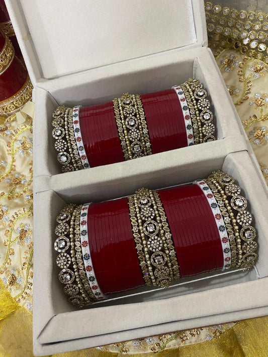 Mehndi polish AD bridal chooda