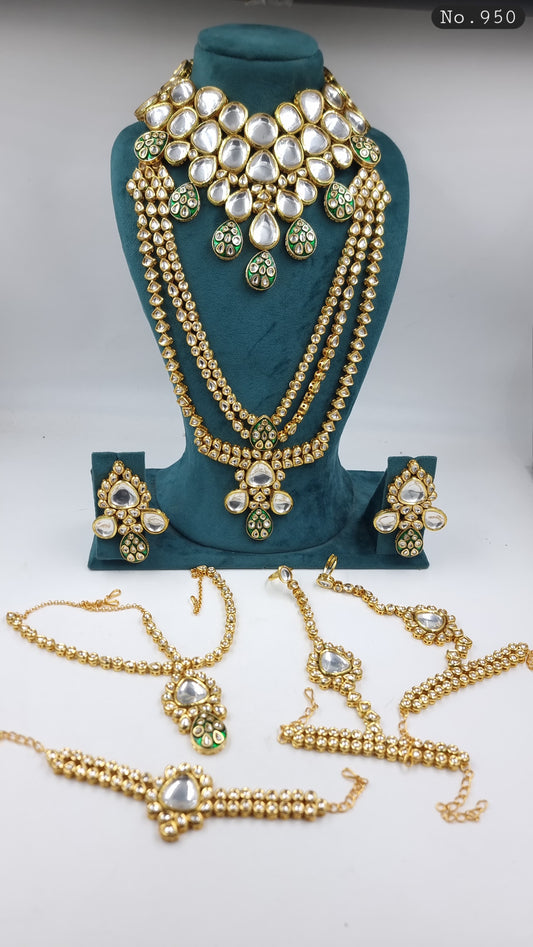 Kundan bridal set