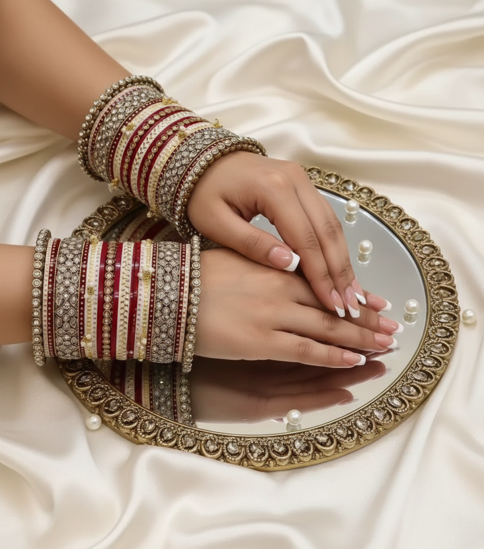 ‘Rosey’ luxurious bangle set