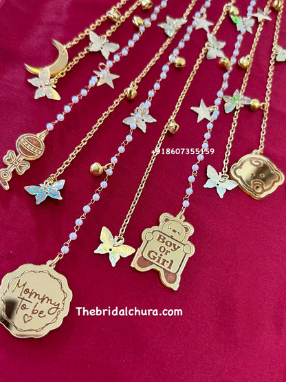 Baby shower charm kaleera /bracelet