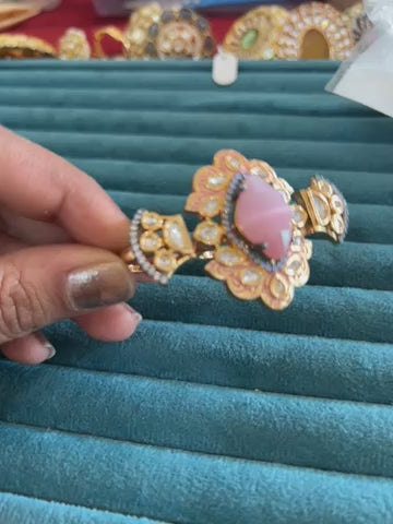 3 finger Statement ring