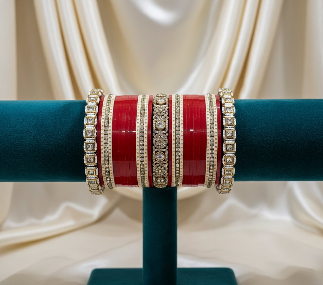 Leena' Exclusive bridal chura for 2026 brides – The Bridal Chura