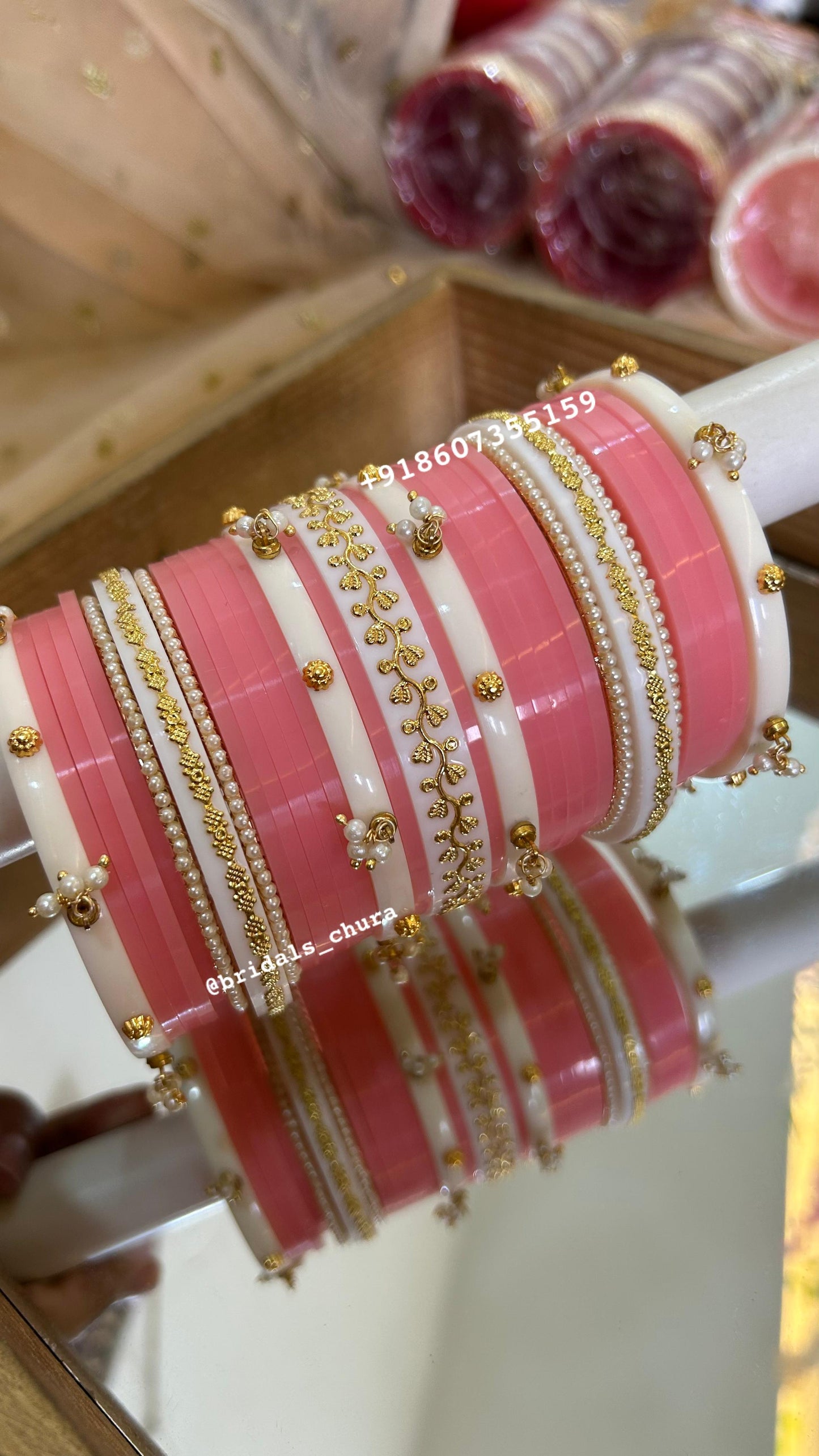 'khilkhili' chura cum bangels set