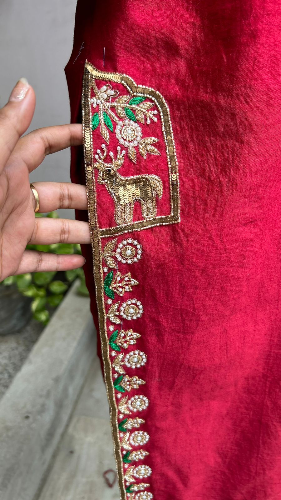 Semi formal kurti