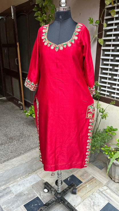 Semi formal kurti