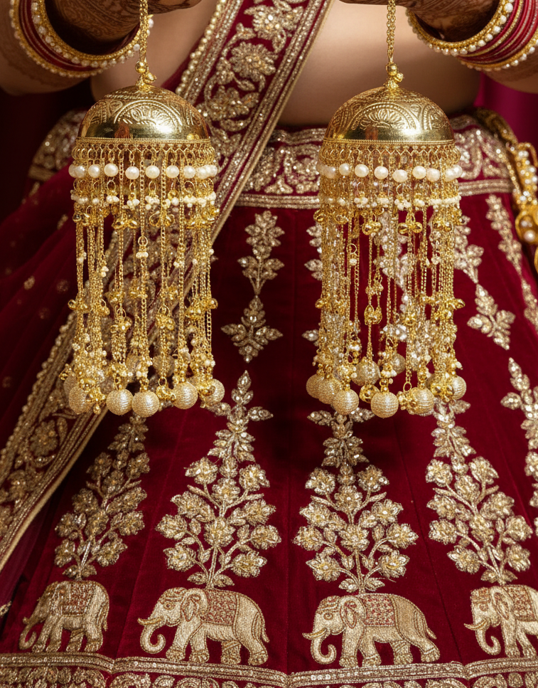 'chhavi' golden balls short kaleera