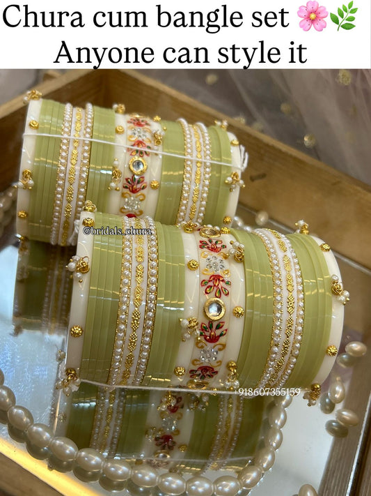 Chura cum bangles set